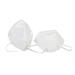 Clean Tek White KN95 Respirator Face Mask - 5-Layer Filtration Adjustable Nose Clip - 6 x 4 1/4 - 10 count box