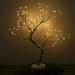 Tabletop Bonsai Tree Light with 108 LED Copper Wire String Lights DIY Artificial Tree Lamp Battery/USB Operated for Bedroom Desktop Christmas Party Indoor Decoration Lights (Warm White)