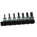 Lisle 13600 Socket Hex Bit Set 3/8in. Dr 7pc Sae 1/8 To 3/8in