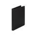 Avery Economy Reference Ring Binder - Letter - 8.50 X 11 - 100 Sheet Capacity - 3 X Round Ring Fastener - 0.50 Binder Fastener Capacity - 2 Pockets - Vinyl - Black - 1 Each (03201)