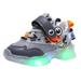 Wiueurtly Girls Tennis Shoes Light Up Shoes For Girls Toddler Led Walking Shoes Girls Kids Children Baby Casual LED Shoes