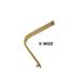 Intrepid International Xchange Gullet Plate Dressage Tan - Narrow-X-Wide (Gold)