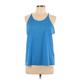 Nike Active Tank Top: Blue Activewear - Women's Size Large