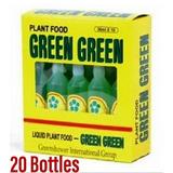 20 Bottles 36ml Super Green Green Lucky Bamboo Plant Food & Fertilizer