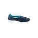 Vionic Sneakers: Blue Color Block Shoes - Women's Size 10 - Almond Toe