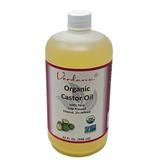 Verdana Organic Castor Oil - USDA Certified Organic - Cold Pressed Unrefined 100% Pure and Hexane Free - 32 Fl Oz