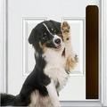 Deck the Door Decor | Dog Scratch Door Protection Plate - Anodized Aluminum - Magnetic Mount for Steel Doors - Multiple Finish Colors - Sizes for All Doors (6 x 22 Oil Rubbed Bronze)