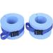 Foam Swimming Armbands Aerobics Equipment Fitness Exercise Set Ankles Arm Belts with Quick Release Buckle for Swim Training (Blue)(1pcs)
