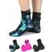 Spencer Water Sports Shoes Water Socks 3mm Neoprene Socks Beach Booties Shoes Diving Socks Quick-Dry Anti-Slip Wetsuit Boots Slip-on for Men Women Snorkel Swim Size 4-14