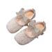 Ballet Shoes for Girls Size 3.5 Big Kid Performance Dance Shoes for Girls Childrens Shoes Pearl Rhinestones Shining Kids Princess Shoes Ballet Shoes for Girls Size 2 Big Kid Baby Walking Shoes Size 2