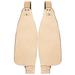 79HS Hilason Leather Saddle Replacement Fender Pair With Hobble Straps Adult