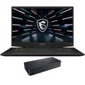 MSI Stealth GS77 -17 Gaming Laptop (Intel i7-12700H 14-Core 17.3 240Hz 2K Quad HD (2560x1440) NVIDIA RTX 3070 Ti 64GB DDR5 4800MHz RAM 2x2TB PCIe SSD RAID 0 (4TB) Win 11 Pro) with D6000 Dock