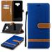 TECH CIRCLE For Samsung Galaxy Note 9 Wallet Case Flip Folio Shockproof Protective Cover with Card Holder Kickstand Purse Wrist Strap Phone Case for Samsung Galaxy Note 9 6.4 2018 Blue