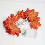 Festival Gifts! YOHOME LED Maple Leaf Light String Halloween Thanksgiving Garden Party Decoration Lights