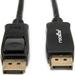 Rocstor Premium 12ft / 4m DisplayPort 1.2 Cable M/M - DisplayPort 4k - DisplayPort Male Digital Audio/Video - 12ft - Black- DP TO DP Cable 4Kx2K (y10c237-b1)