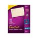 Avery Easy Peel Return Address Label - 0.5 Width X 1.75 Length - 10 Sheet - Rectangle - 80/sheet - Inkjet - Clear (18667_40)