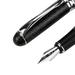 AZZAKVG Fountain Pen Matte Frosted Deluxe Black Jinhao X750 Fountain Pen 0.5Mm Extra Fine Nib