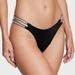 Women's Victoria's Secret Double Shine Strap Smooth Thong Panty