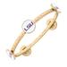 Women's CANVAS Style LSU Tigers Enamel Claudia Bangle