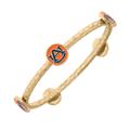 Women's CANVAS Style Auburn Tigers Enamel Claudia Bangle