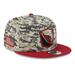 Men's New Era Camo/Cardinal Arizona Cardinals 2023 Salute To Service 9FIFTY Snapback Hat