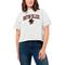 Women's League Collegiate Wear White Boston College Eagles Intramural Midi Tri-Blend T-Shirt