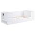 Wildon Home® Amisaday Twin Daybed w/ Trundle Wood in White | 33.9 H x 41.2 W x 110 D in | Wayfair A93DE793CFDC453B999A17868AF89F16