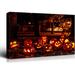 The Holiday Aisle® Halloween Cute Jack-O-Lanterns On Canvas Print Metal | 28 H x 40 W x 1.5 D in | Wayfair 12953B2DBF8A4A629CFFFA1395DC94EC