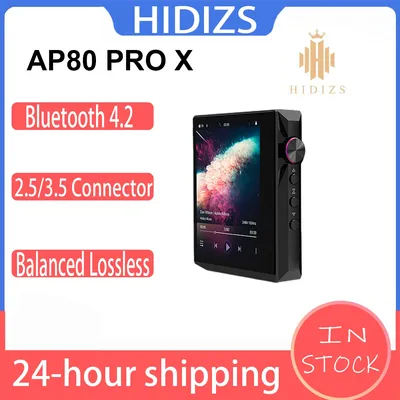 Hidizs-Lecteur MP3 Bluetooth portable AP80 PRO X connecteur 2.5/3.5 sans perte Type C MQA FLAC