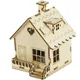 Puzzle 3D de boîte à musique de maison en bois pour enfants et adultes jouets d'assemblage à