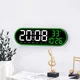 Horloge murale numérique LED avec télécommande horloge muette électronique affichage de la