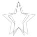 Vickerman 735657 - 300Ltx30" WW Tw LED Star Wire Silhouette (X23S030T) Christmas Window Decor