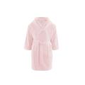 Peignoir enfant coton rosa 2/4 a