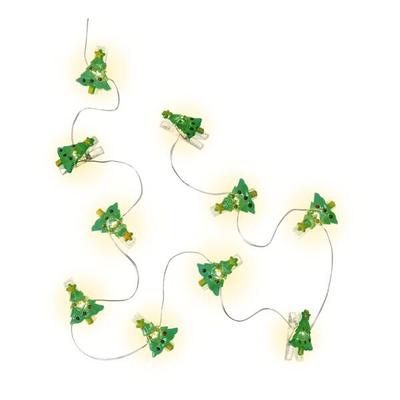 goobay 10er LED-Fotoclips-Lichterkette »Tannenbaum« Image