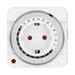 Indoor Timer Socket Automatic 15 Minute Increment Plug In Outlet Timer Countdown 24 Hour For Home