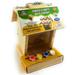 MÉ‘tty s Toy Stop Paint Your Own Deluxe Large 9 Wooden Bird Feeder (Includes 4 Paints & 1 Brush)