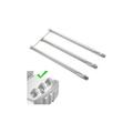 HYYYYH 67820 - 3 Burner Tube Set For Genesis 300 Series Grills (2008 - 2010) 34-1/4 Long