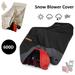 AYAMAYA Heavy Duty 600D Snow Blower Cover Waterproof Windproof Unti-UV Universal Two-Stage Snow Thrower Covers with Drawstring Buckle