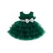 Musuos Baby Girls Dress Bow Mesh Tulle Tutu Ball Gown Princess Formal Party Dresses