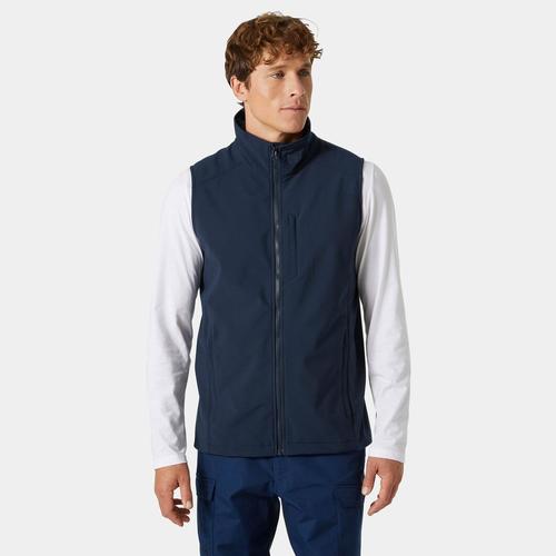 Helly Hansen Men's Paramount Windproof Softshell Vest Navy S