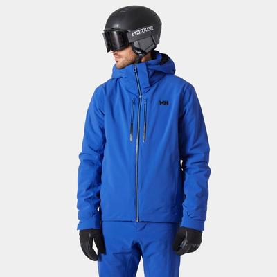 Helly Hansen Men's Alpha Lifaloft Lightweight Ski Jacket Blue S