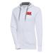 Women's Antigua White Denver Broncos Victory Full-Zip Hoodie