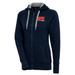 Women's Antigua Navy Denver Broncos Victory Full-Zip Hoodie