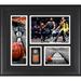 Mikal Bridges Brooklyn Nets Framed 15" x 17" Collage with a Piece of Team-Used Ball