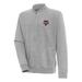 Men's Antigua Heather Gray Texas A&M Aggies Victory Full-Zip Jacket