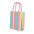 Talking Tables Striped Rainbow Party Bags, 8 per Pack