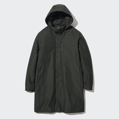 Uniqlo - Hybrid Down Coat - Green - XS