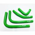 KSX Radiator Hose Kit - Kawasaki KXF250 2017-19 - Green, Green