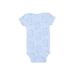 Gerber Short Sleeve Onesie: Blue Bottoms - Size 6-9 Month