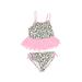 Betsey Johnson Two Piece Swimsuit: Pink Swimwear - Women's Size 5